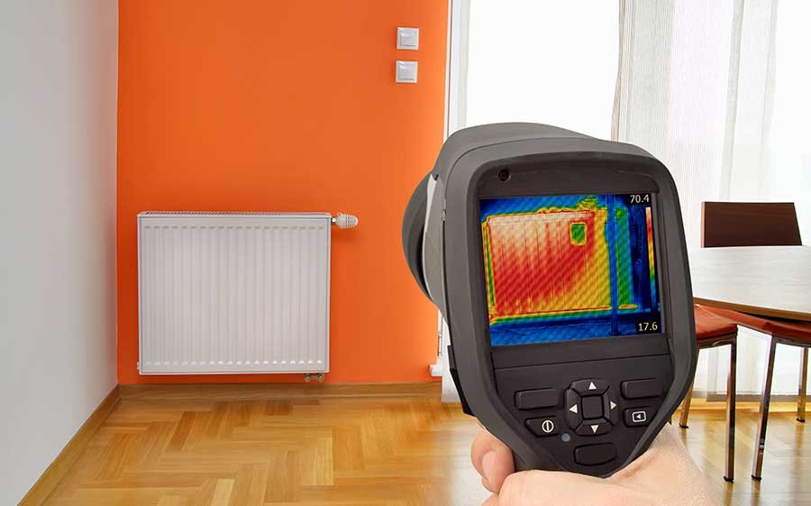 Thermal Heat Camera inspection